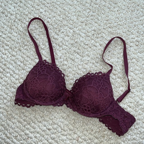 Purple Aerie Bra - Picture 1 of 4